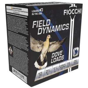 Fiocchi 12GTX187 Field Dynamics Dove Quail 12Gauge 2.75in