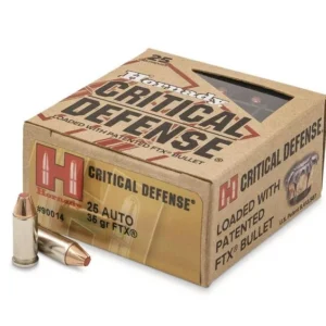 Hornady Critical Defense 25 ACP 35gr Flex Tip 1