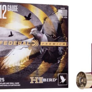Federal Premium Upland Hi Bird 12 Gauge 2.75in 1.25 oz 6 Shot 25 Bx