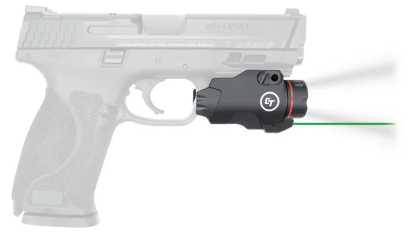 opplanet crimson trace rail master laser sight tactical light system green laser color universal rail mount cmr 207g main 1@2x