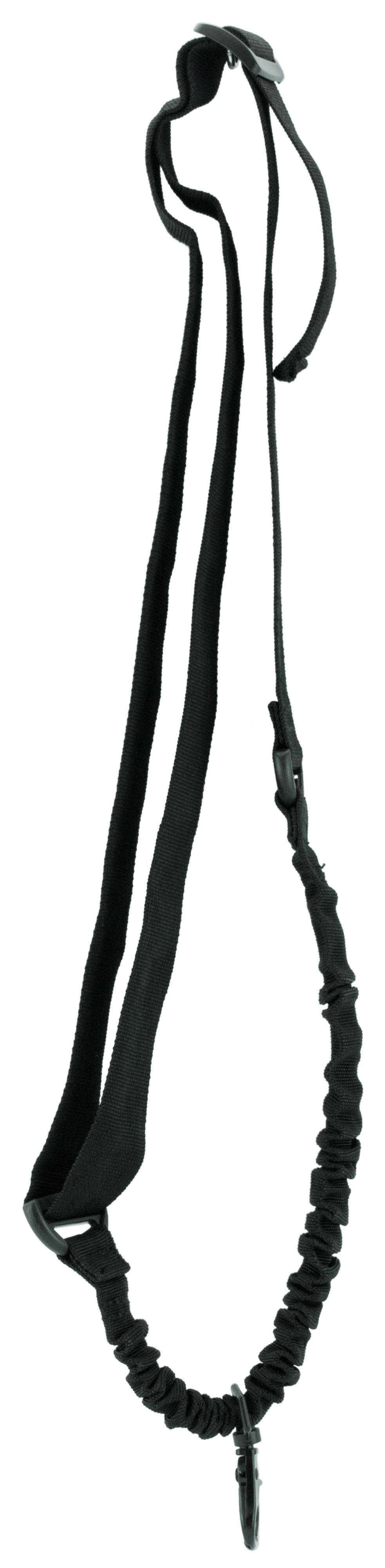 Aim Sports AOPS One Point Black Elastic Webbing 25in OAL Bungee Rifle 2 Aim Sports AOPS One Point Black Elastic Webbing 25in OAL Bungee Rifle 2