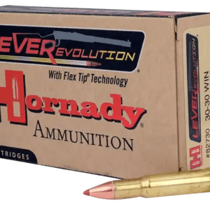 Hornady 82730 LEVERevolution 30 30Win 160gr FTX 1