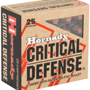 Hornady 90250 Critical Defense 9mmLuger 115gr FTE
