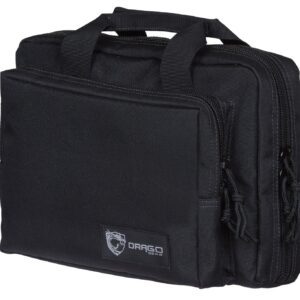DRAGO PRO GEAR DOUBLE PISTOL CASE BLACK