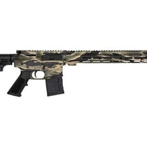 GLFA AR15 RIFLE 223 WYLDE 16 in NIT BBL PURSUIT GREEN CAMO 1