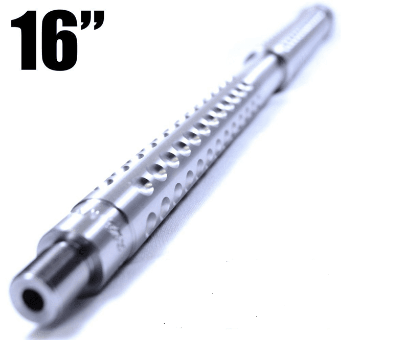 Obsidian Dimpled Fluted Barrel Obsidian Dimpled Fluted Barrel