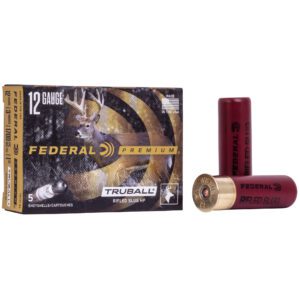 Federal Premium Vital Shok 12 Gauge 3 in TruBall Slug Hollow Point 1oz 5 Round Box