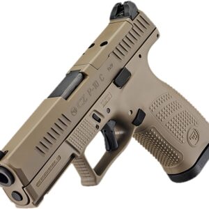 CZ P 10 91577 Optics Ready Compact 4 in 9mm 15rd Pistol FDE 2