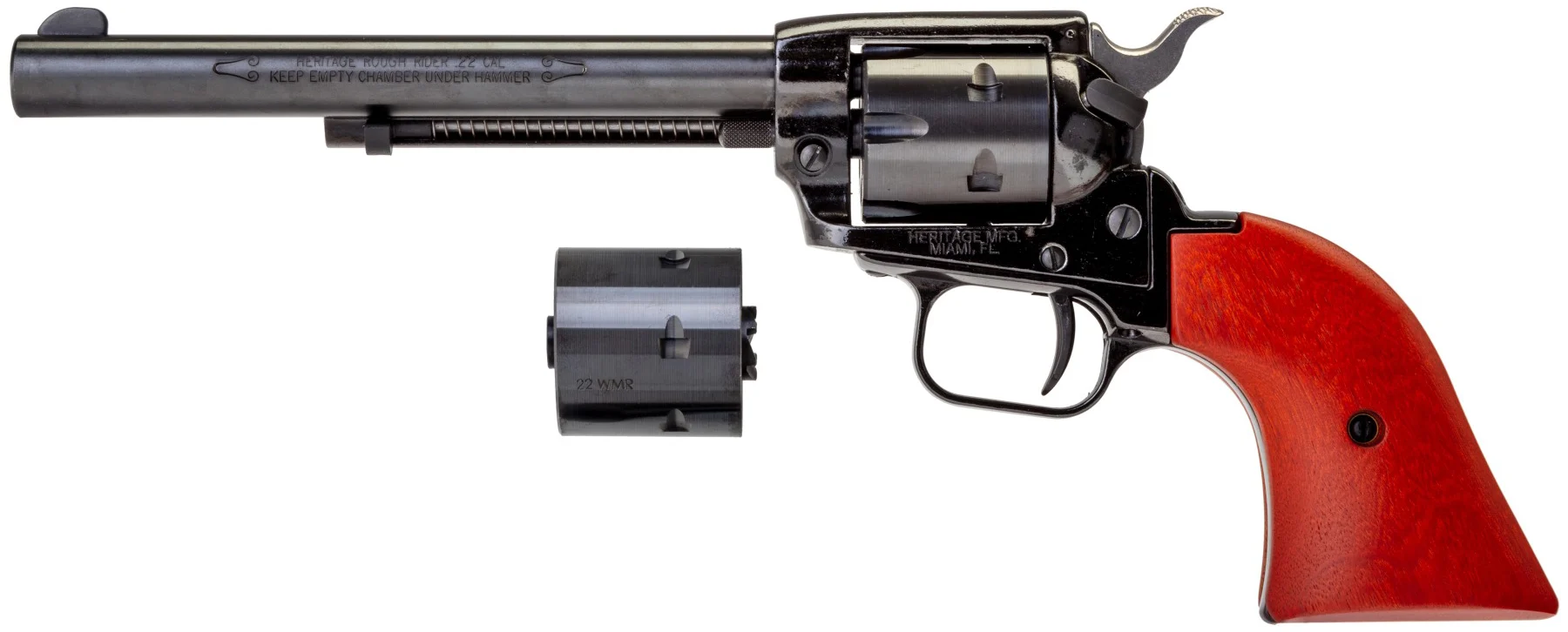 Heritage Rough Rider 22 LR 22 WMR 6.5 in 6 Rd Revolver 2 Heritage Rough Rider 22 LR 22 WMR 6.5 in 6 Rd Revolver 2