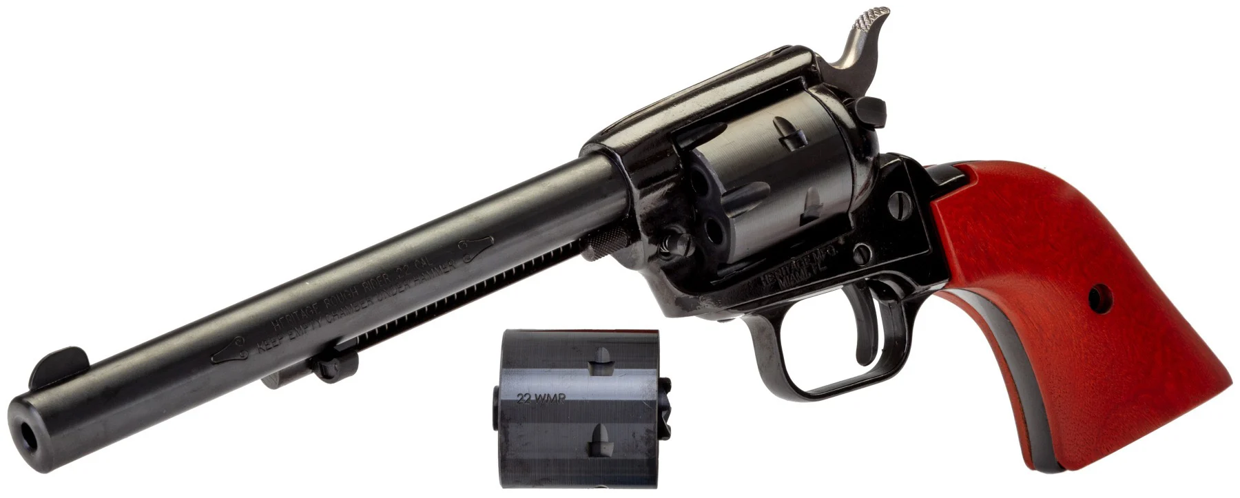Heritage Rough Rider 22 LR 22 WMR 6.5 in 6 Rd Revolver 4 Heritage Rough Rider 22 LR 22 WMR 6.5 in 6 Rd Revolver 4