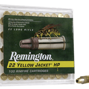 Remington Ammunition 21280 Yellow Jacket Rimfire 22LR 33gr