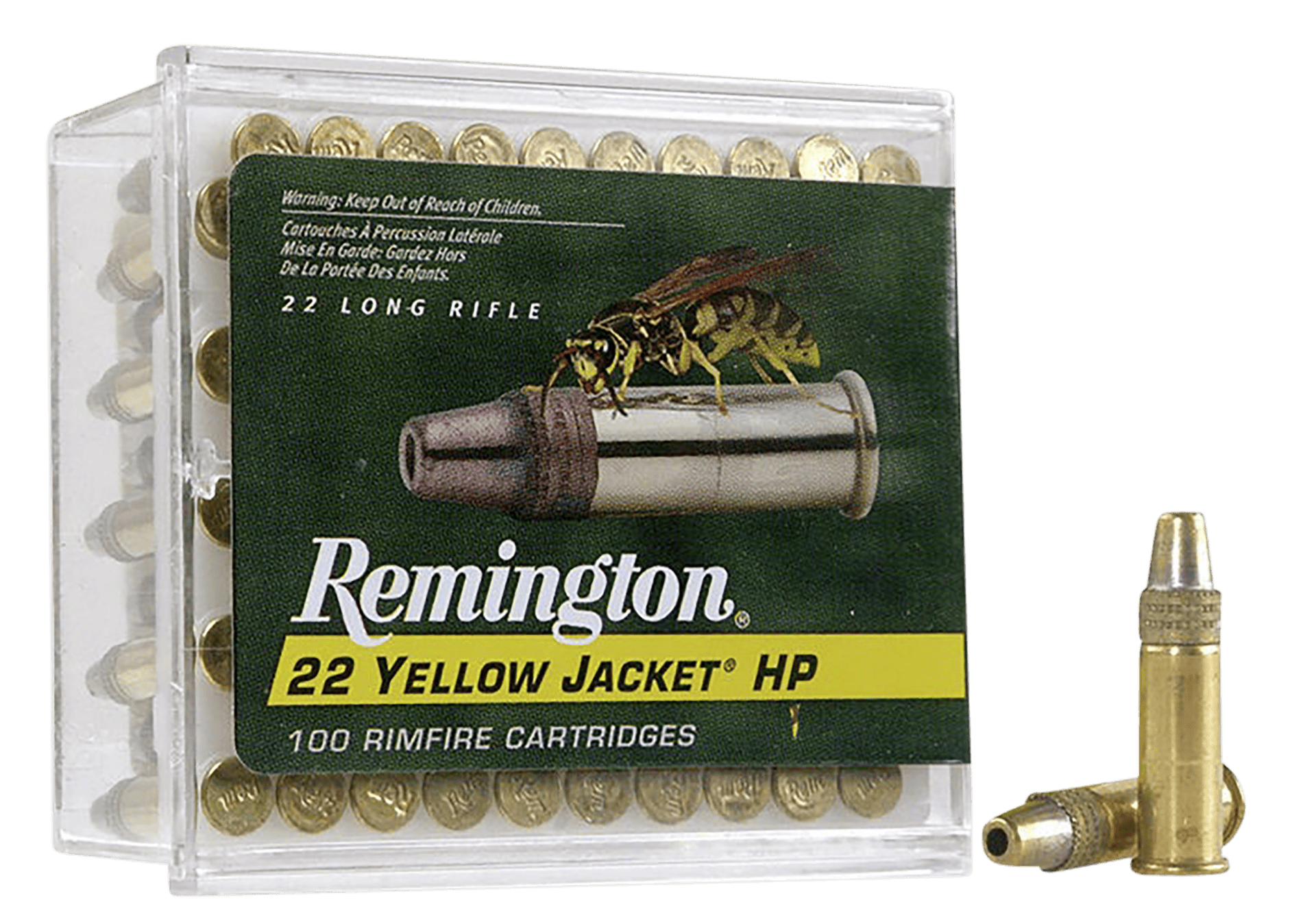 Remington Ammunition 21280 Yellow Jacket Rimfire 22LR 33gr Remington Ammunition 21280 Yellow Jacket Rimfire 22LR 33gr