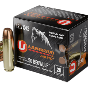 Underwood Ammo 557Underwood Ammo 557 50Beowulf 350gr Full Metal Jacket