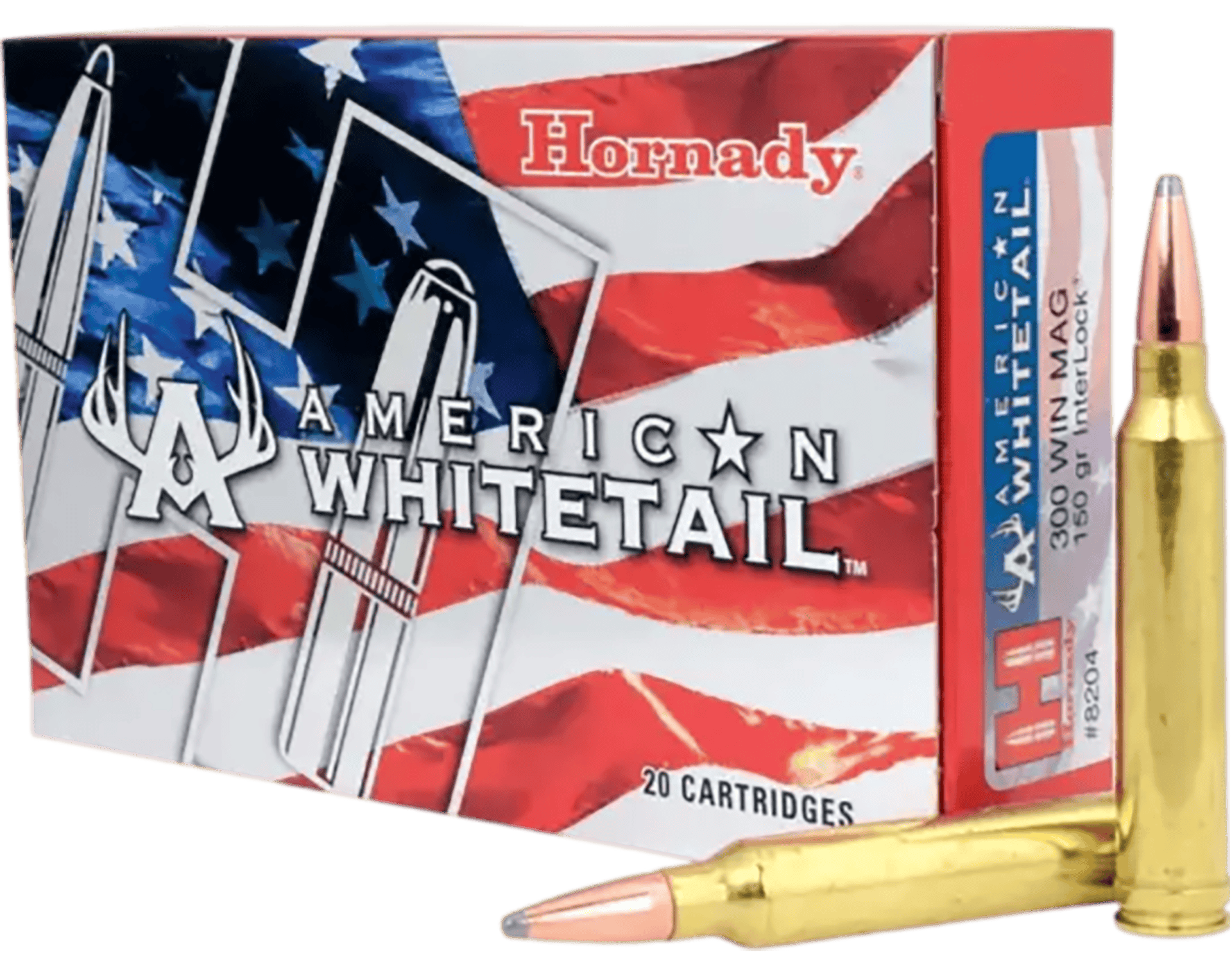 Hornady 8204 American Whitetail 300WinMag 150gr Hornady 8204 American Whitetail 300WinMag 150gr