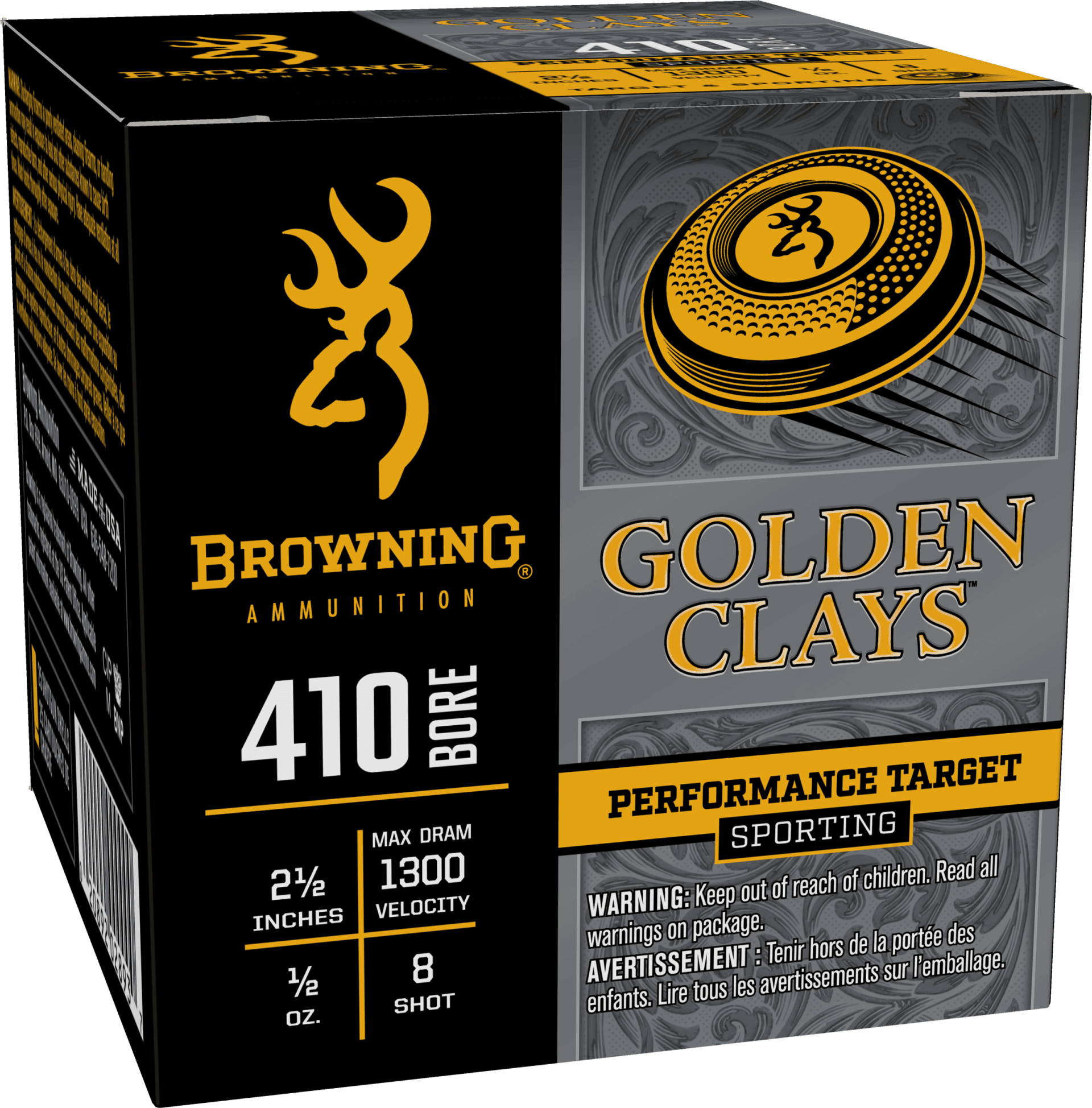 Browning Ammo BGC418 Golden Clays 410Gauge
