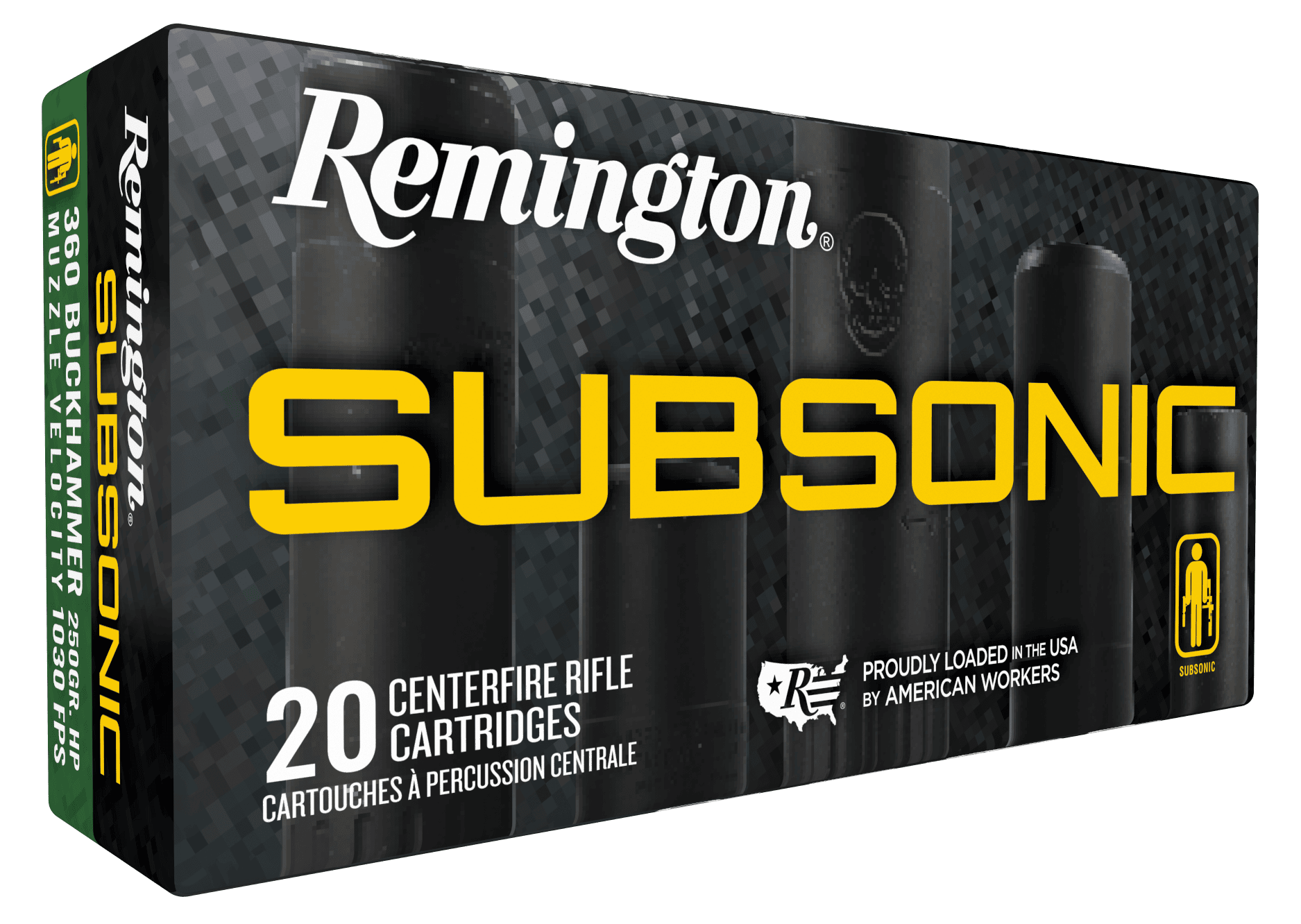 Remington Ammunition 27745 Subsonic 360Buckhammer